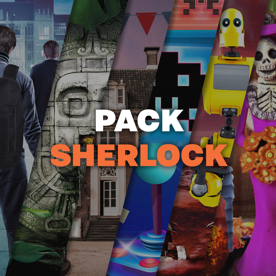 PACK SHERLOCK (6 JEUX)